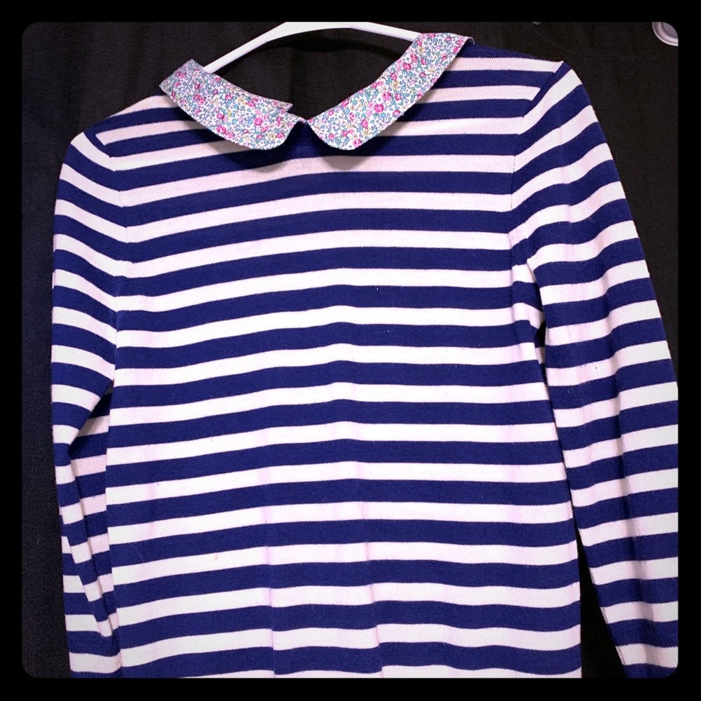 J Crew Peter Pan collar wool sweater